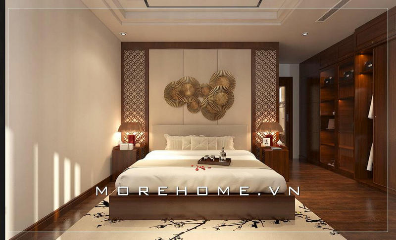 Giường ngủ gỗ hiện đại